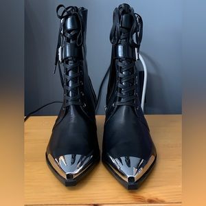 NWT Killstar Violet Boots.  Vegan leather Size 11.